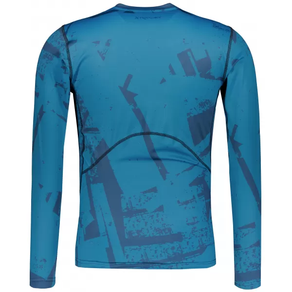  Funktionelle Kompression t -Shirt von Männern mit langarmiger Prämie ALTISPORT VOJ/ALM079TR03 BLAU 