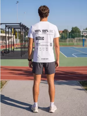 Männer funktionaler T -Shirt Premium ALTISPORT BĚŽEC VOJ/ALM091TR01 WEIß