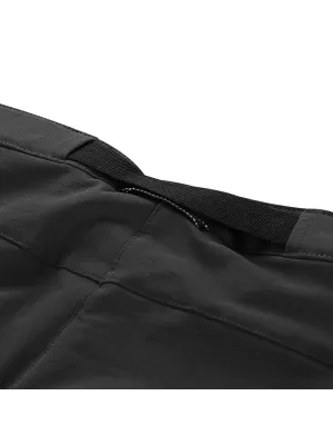 Frauen -Softshell -Hosen ALPINE PRO CORBA NEUTRAL/ERDIG