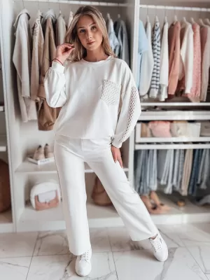 Damenhosen DSTREET LUXEEN UY2521 WEIß