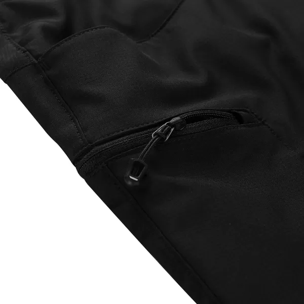  Schnell trocknende Damenhose ALPINE PRO NESCA 2 SCHWARZ 
