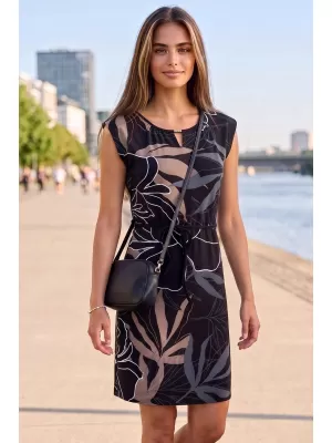 Kleid ALTISPORT ESTER SCHWARZ
