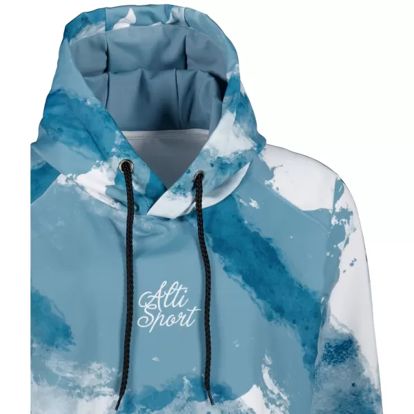  Funktionaler erweiterter Sweatshirt -Prämie von Frauen ALTISPORT VOJ/ALW093MI03 HELLBLAU 