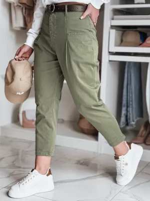 Damenhosen DSTREET CHINOSKA UY2558 KHAKI