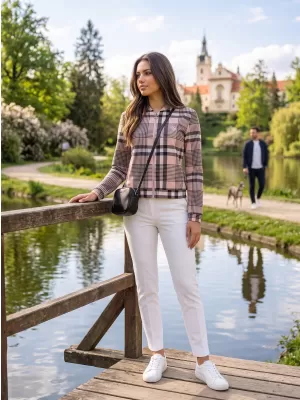 Damenjacke ALTISPORT ELICE BEIGE