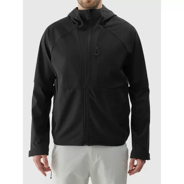  Herren -Softshelljacke 4F WSS25TSOFM313 TIEF SCHWARZ 