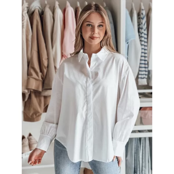  Hemd DSTREET BLUOSIZE DY0457 WEIß 
