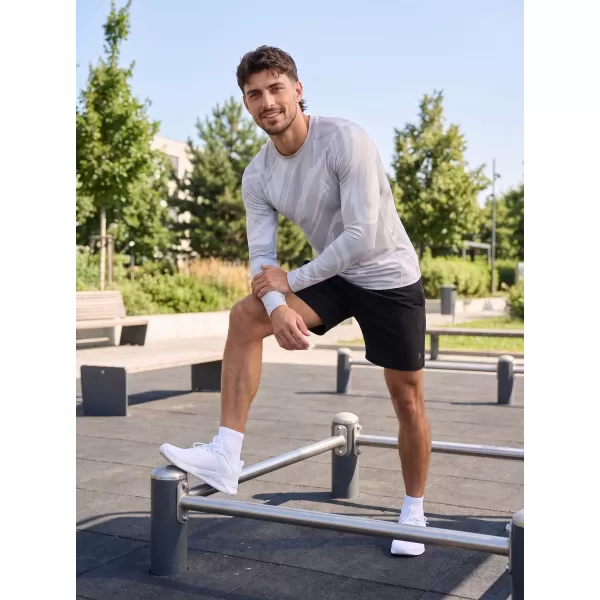  Funktionelle Kompression t -Shirt von Männern mit langarmiger Prämie ALTISPORT VOJ/ALM072TR03 GRAU 
