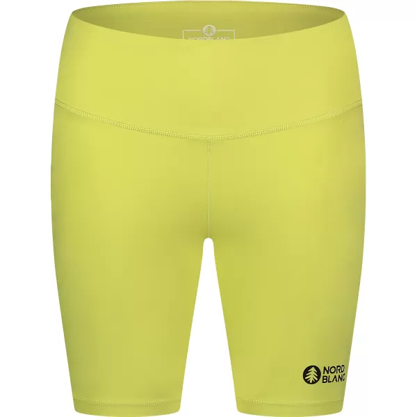  Kurze Fitness-Leggings für Damen NORDBLANC NBSPL8036 GRÜN 