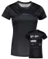 Frauenfunktional T -Shirt Premium ALTISPORT MÁMA VOJ/ALW092TR01 SCHWARZ