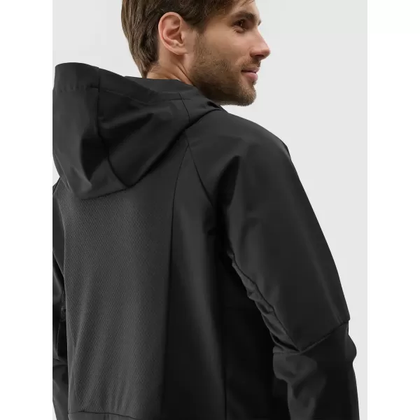  Herren -Softshelljacke 4F WSS25TSOFM313 TIEF SCHWARZ 