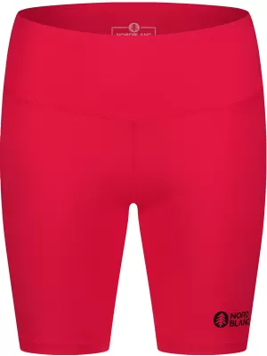 Kurze Fitness-Leggings für Damen NORDBLANC NBSPL8036 ROSA