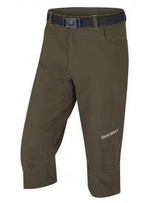 Hose HUSKY KLUMY M KHAKI