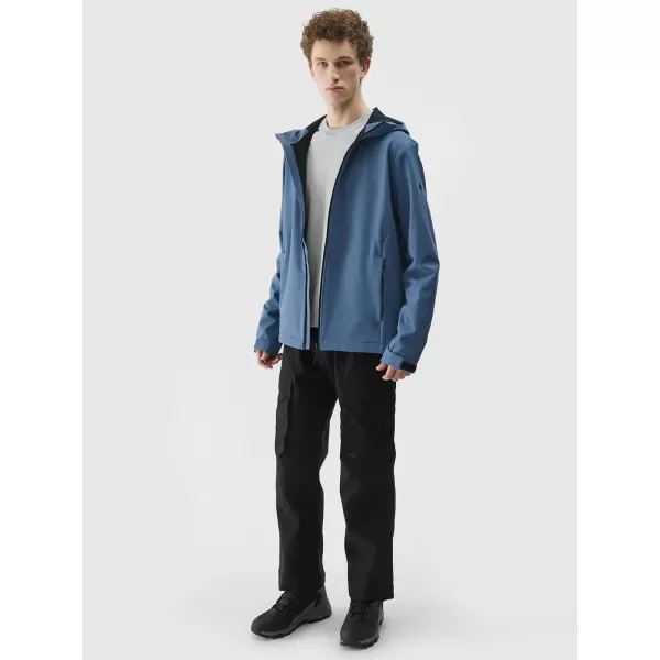  Herren -Softshelljacke 4F WSS25TSOFM324 DENIM 