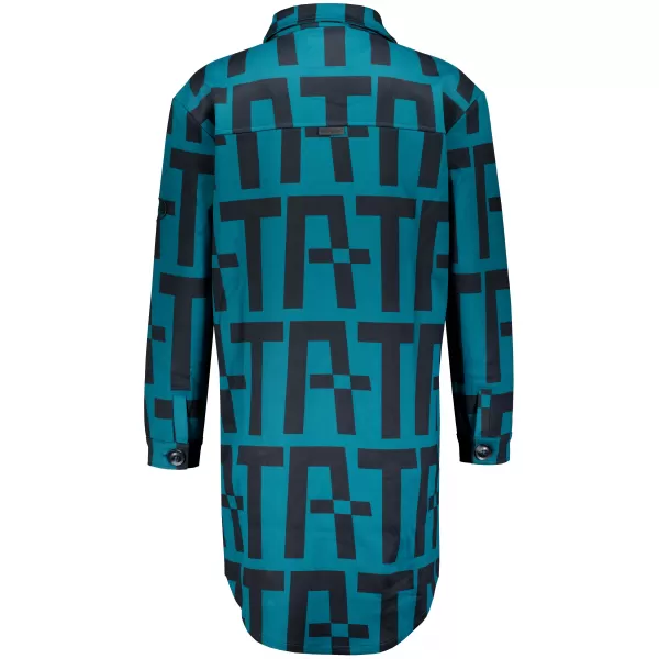  Ladies 'verlängertes Sweatshirt ALTISPORT EVITA DUNKELGRÜN 
