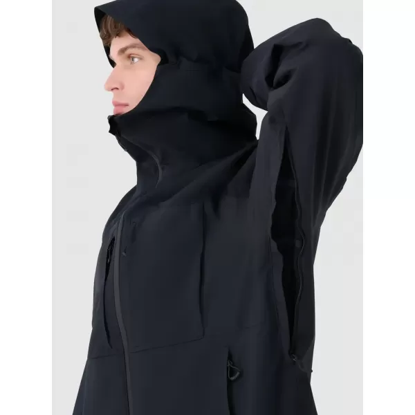  Jacke 4F WSS25TTJAM711 TIEF SCHWARZ 