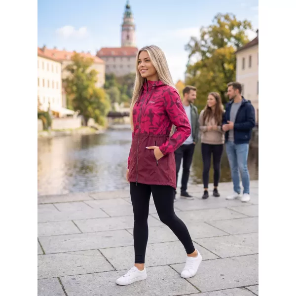  Mantel ALTISPORT ELANI BURGUND 