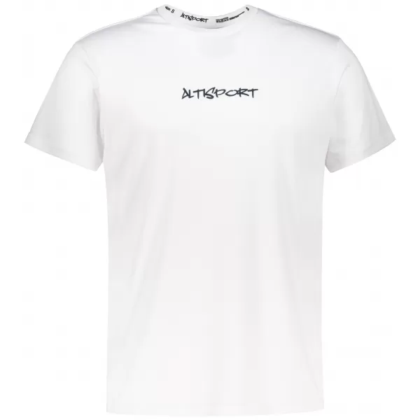  Männer funktionaler T -Shirt Premium ALTISPORT BĚŽEC VOJ/ALM091TR01 WEIß 