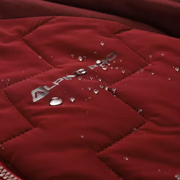  Damen Sweatshirt ALPINE PRO JORWA ROT 