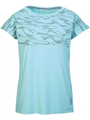 Weibliches funktionelles Hemd KILLTEC KOS 22 42848 HELLBLAU
