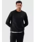 Herren Sweatshirt 4F WMM00TSWSM1767 TIEF SCHWARZ