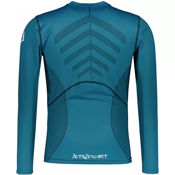  Funktionelle Kompression t -Shirt von Männern mit langarmiger Prämie ALTISPORT VOJ/ALM095TR03 KEROSIN 