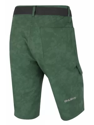 Männliche funktionelle Shorts HUSKY KAFREY M GRÜN