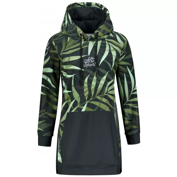 Funktionaler erweiterter Sweatshirt -Prämie von Frauen ALTISPORT VOJ/ALW094MI03 GRÜN 