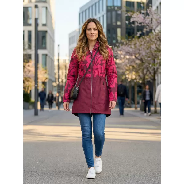  Mantel ALTISPORT ELANI BURGUND 