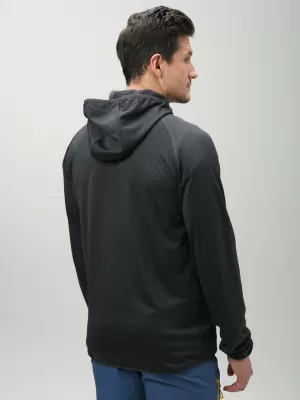 Herren -technisches Sweatshirt LOAP MOHER DUNKELGRAU