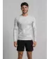 Funktionelle Kompression t -Shirt von Männern mit langarmiger Prämie ALTISPORT VOJ/ALM072TR03 GRAU