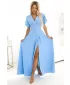 Kleid NUMOCO JENNIFER 581-3 HELLBLAU
