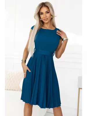 Kleid NUMOCO LILA 311-17 DIE FARBE DES MEERES