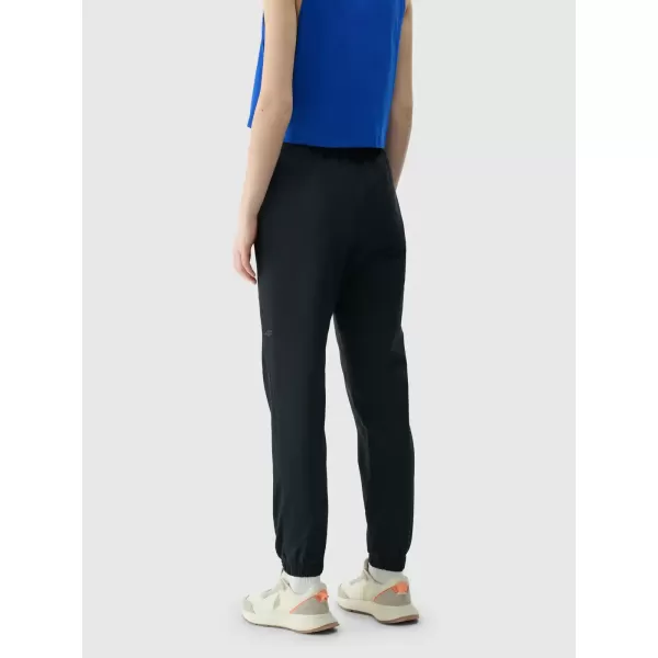  Damenhosen 4F WSS25TTROF1002 TIEF SCHWARZ 