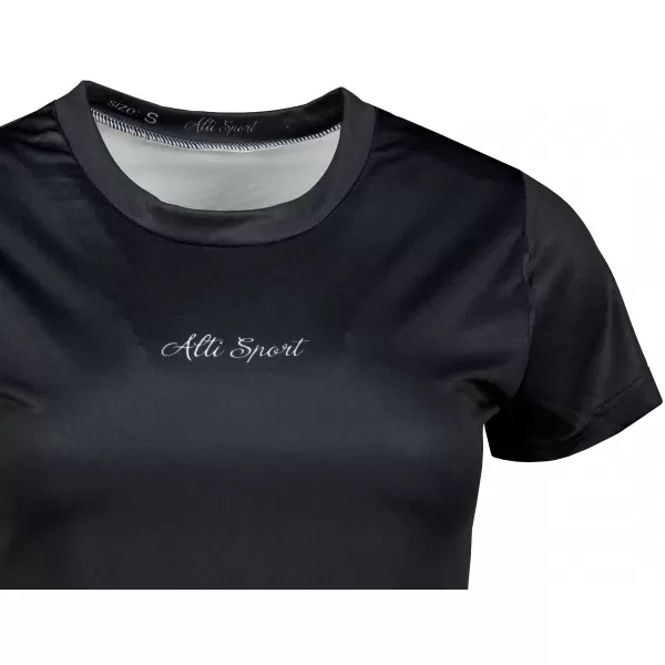  Frauenfunktional T -Shirt Premium ALTISPORT MÁMA VOJ/ALW092TR01 SCHWARZ 