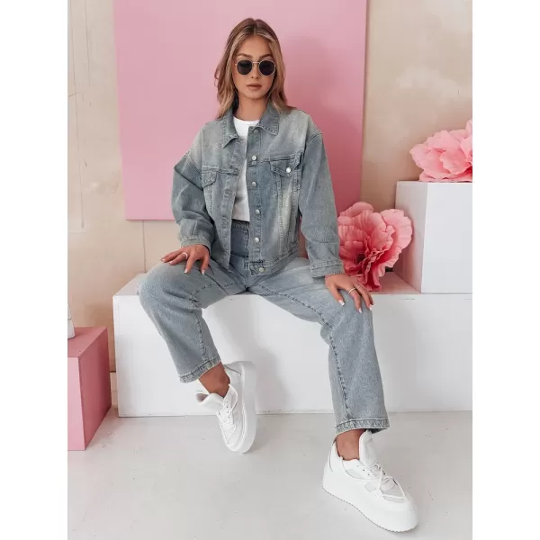 Damenjacke DSTREET NOVAJIN TY4838 BLAU 