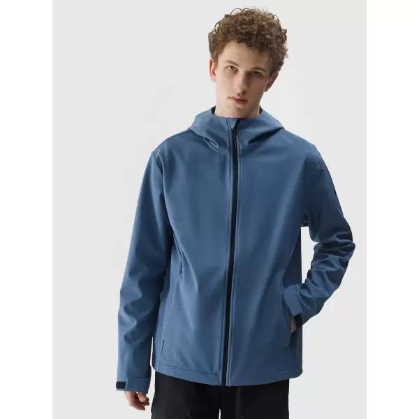  Herren -Softshelljacke 4F WSS25TSOFM324 DENIM 