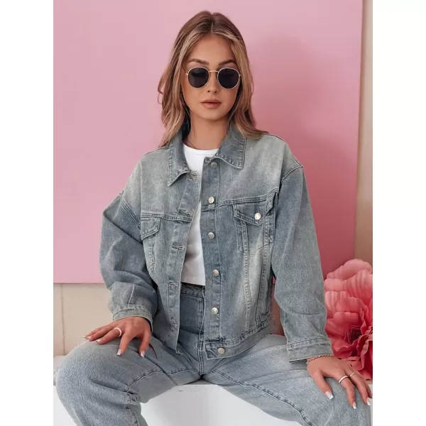  Damenjacke DSTREET NOVAJIN TY4838 BLAU 