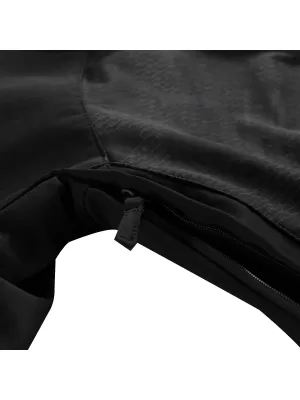 Herren -Softshelljacke ALPINE PRO HOOR SCHWARZ/GRAU