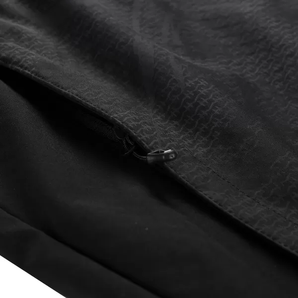  Herren -Softshelljacke ALPINE PRO HOOR SCHWARZ/GRAU 