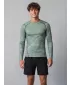 Funktionelle Kompression t -Shirt von Männern mit langarmiger Prämie ALTISPORT VOJ/ALM072TR03 GRÜN