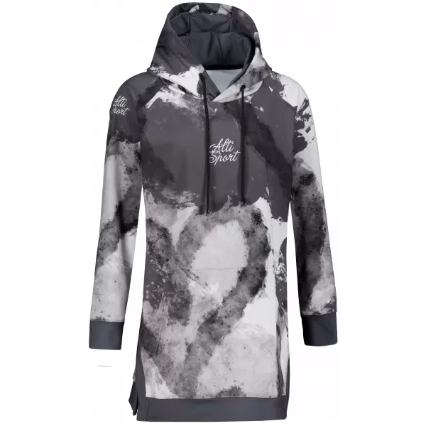  Funktionaler erweiterter Sweatshirt -Prämie von Frauen ALTISPORT VOJ/ALW093MI03 GRAU 