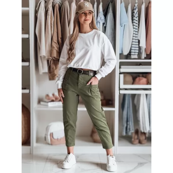  Damenhosen DSTREET CHINOSKA UY2558 KHAKI 