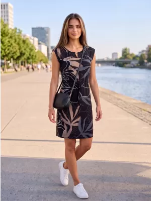Kleid ALTISPORT ESTER SCHWARZ