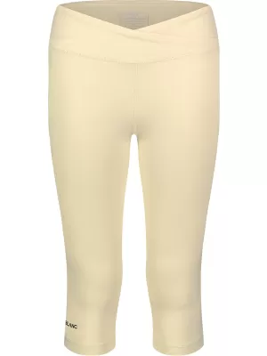 Frauen 3/4 Fitness -Leggings NORDBLANC NBSPL8037 BEIGE