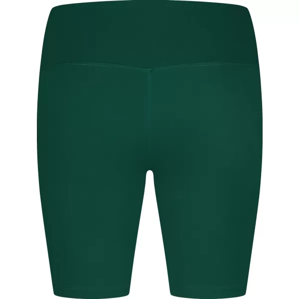  Kurzfitness -Leggings von Frauen NORDBLANC NBSPL8036 DUNKELGRÜN 