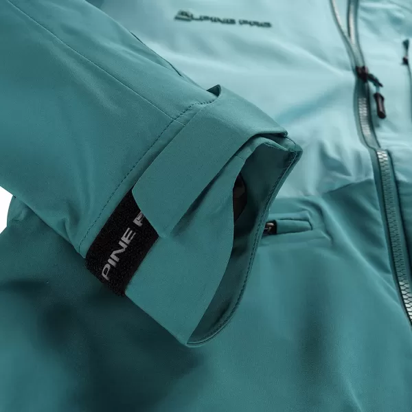  Wasserdichte Jacke für Frauen ALPINE PRO ZARRA BLAU 
