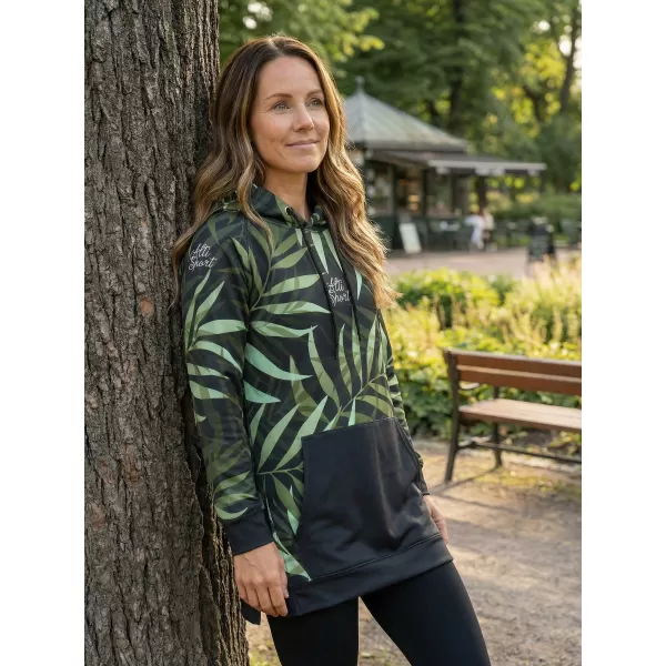 Funktionaler erweiterter Sweatshirt -Prämie von Frauen ALTISPORT VOJ/ALW094MI03 GRÜN 