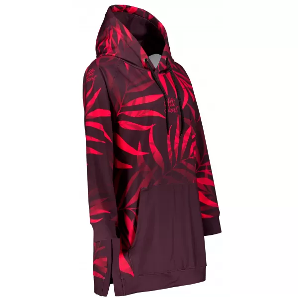  Funktionaler erweiterter Sweatshirt -Prämie von Frauen ALTISPORT VOJ/ALW094MI03 WEIN/ROT 