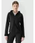 Frauen -Softshelljacke für Frauen 4F WSS25TSOFF315 TIEF SCHWARZ